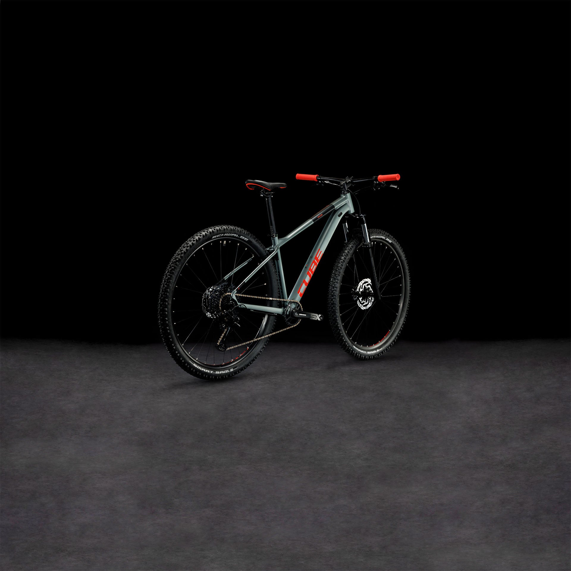 Bicicleta de montaña CUBE Analog flashgrey'n'red